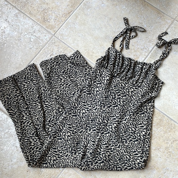Topshop Cheetah Print Jumpsuit - Picture 3 of 4